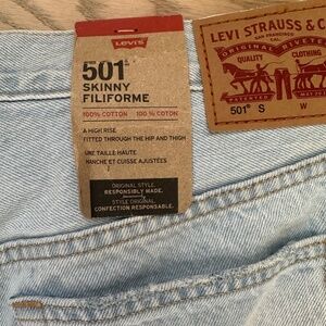 Levi 501 skinny